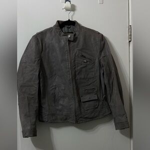 Danier Grey Bomber Ladies Jacket